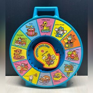 1984 See ‘n Say Fun With Sounds 7783-0490 Mattel Tested Working Vintage